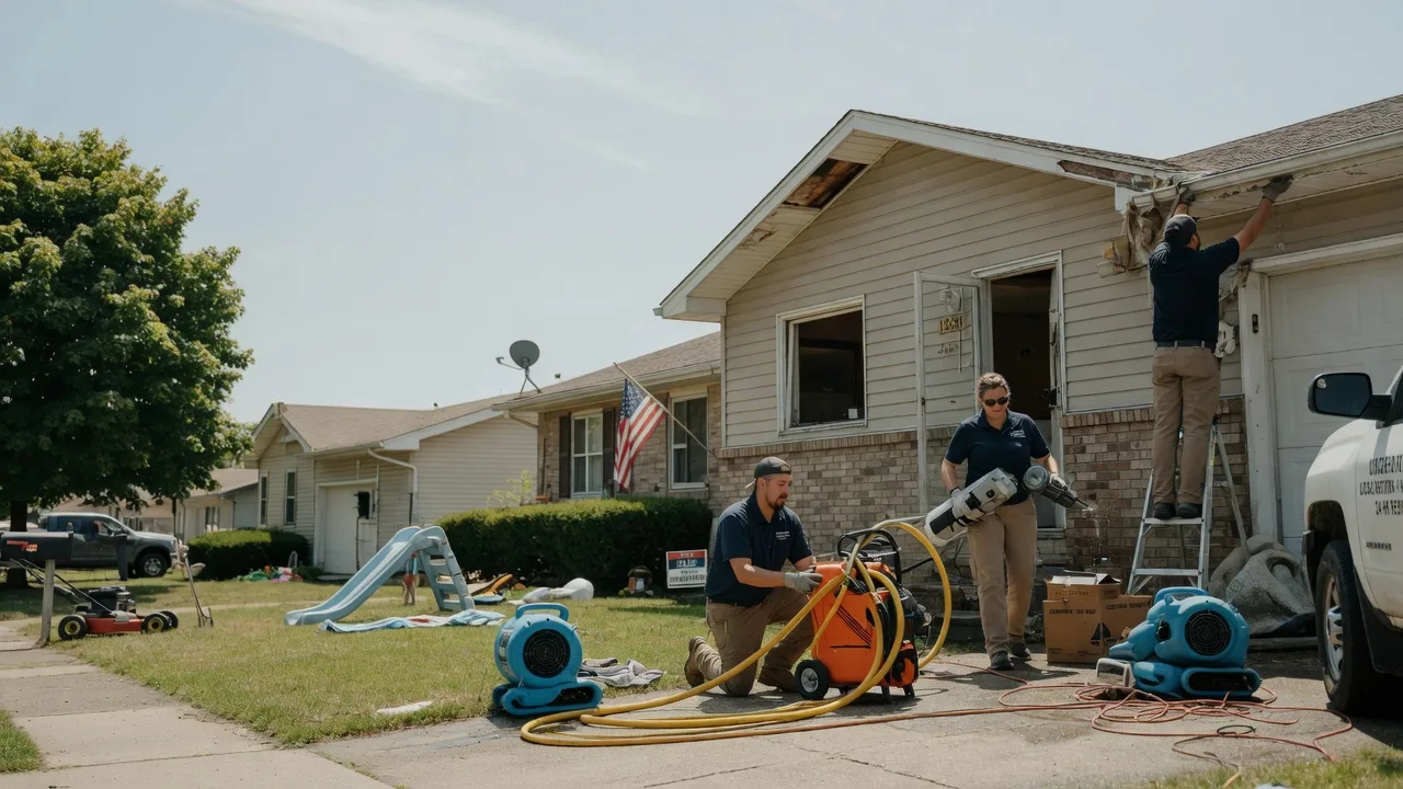 Water Damage Restoration in Lost Springs, KS near me
